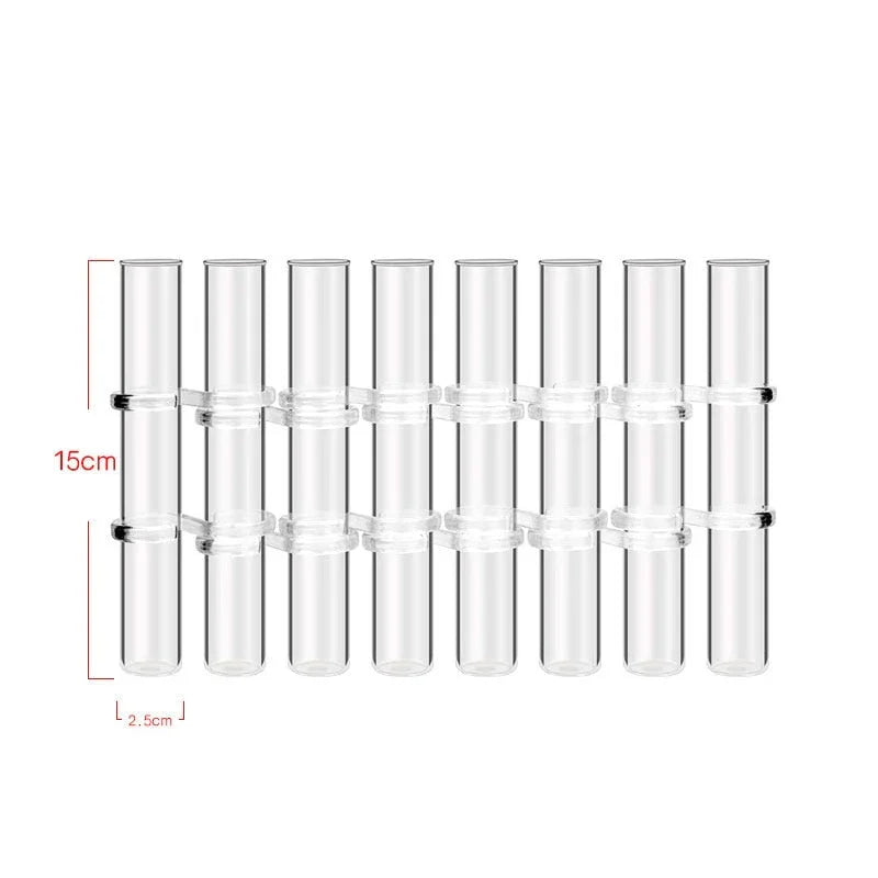 Adjustable Clear Glass Vase for Decoration