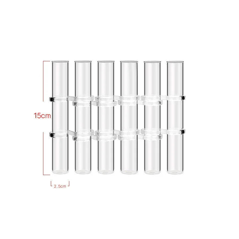 Adjustable Clear Glass Vase for Decoration