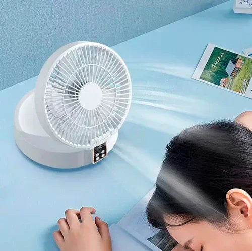 Rechargeable Portable LED Fan - LightBreeze