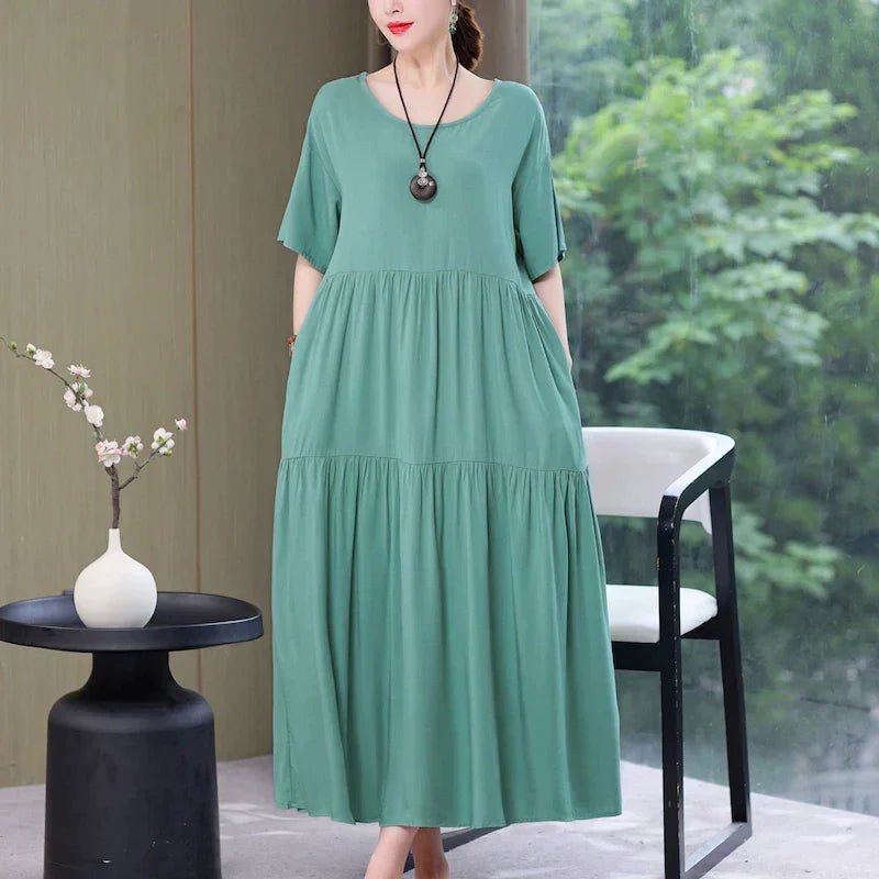 Vestido Plus Size Soltinho Conforto – Estilo marcante e confortável