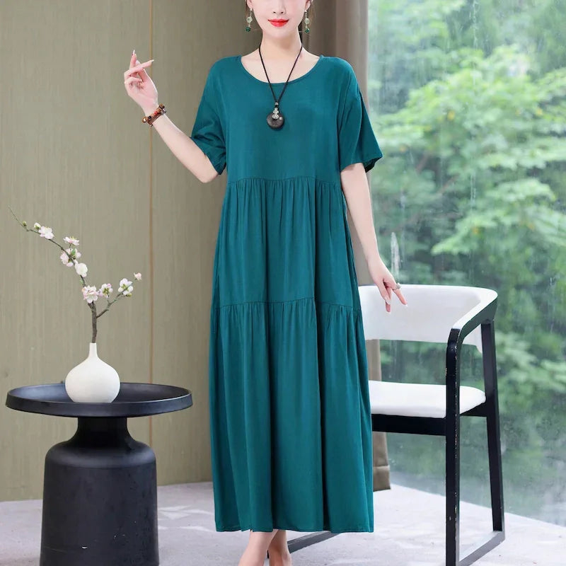 Vestido Plus Size Soltinho Conforto – Estilo marcante e confortável