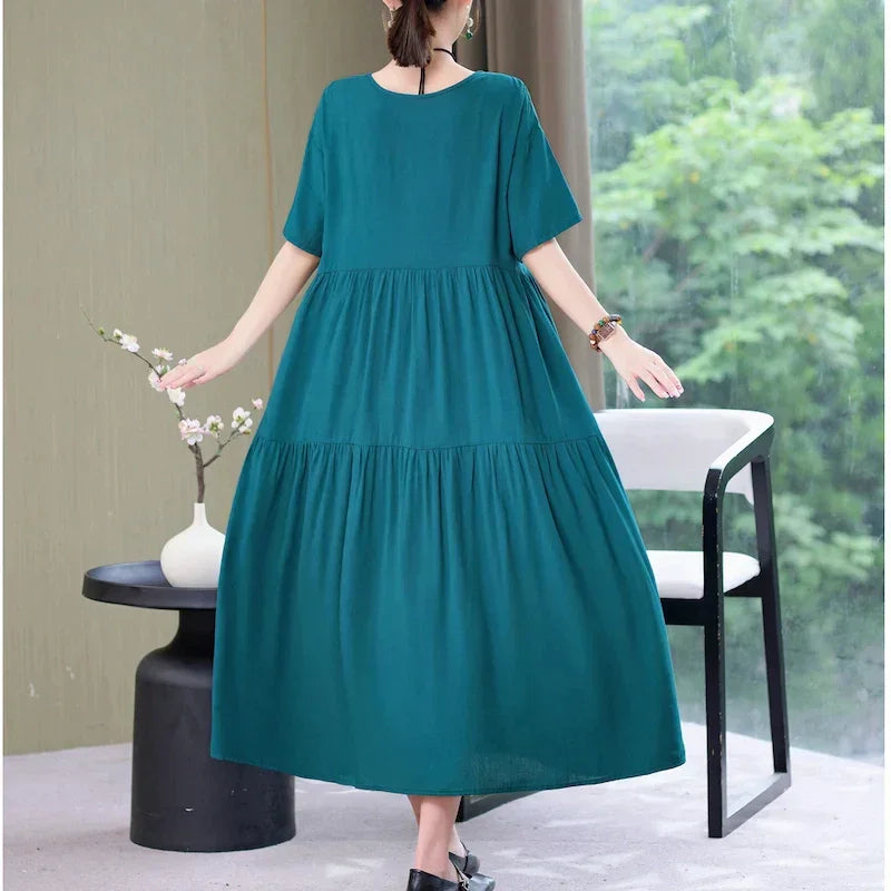 Vestido Plus Size Soltinho Conforto – Estilo marcante e confortável