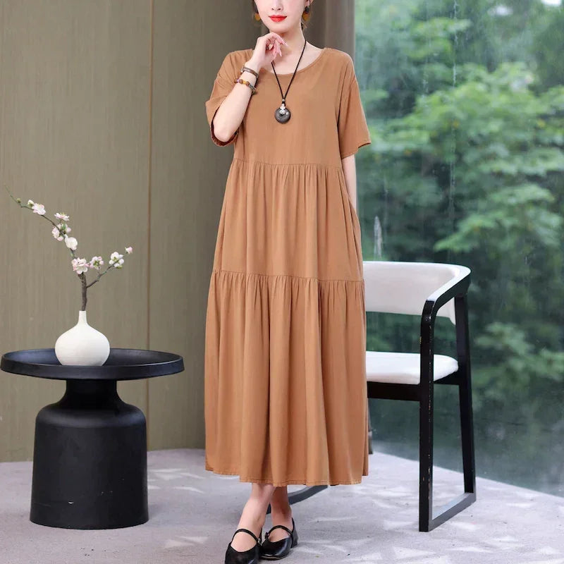 Vestido Plus Size Soltinho Conforto – Estilo marcante e confortável