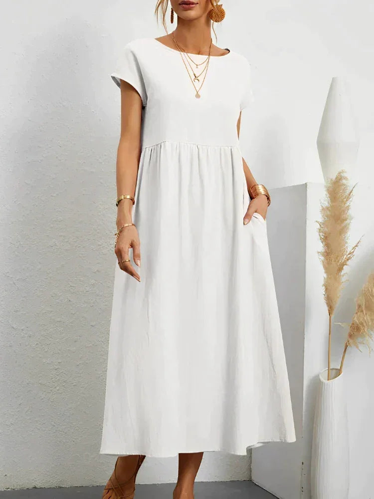 Vestido Soltinho Longo Millano – Sofisticação com caimento perfeito