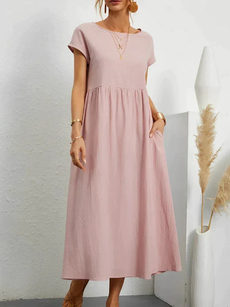 Vestido Soltinho Longo Millano – Sofisticação com caimento perfeito