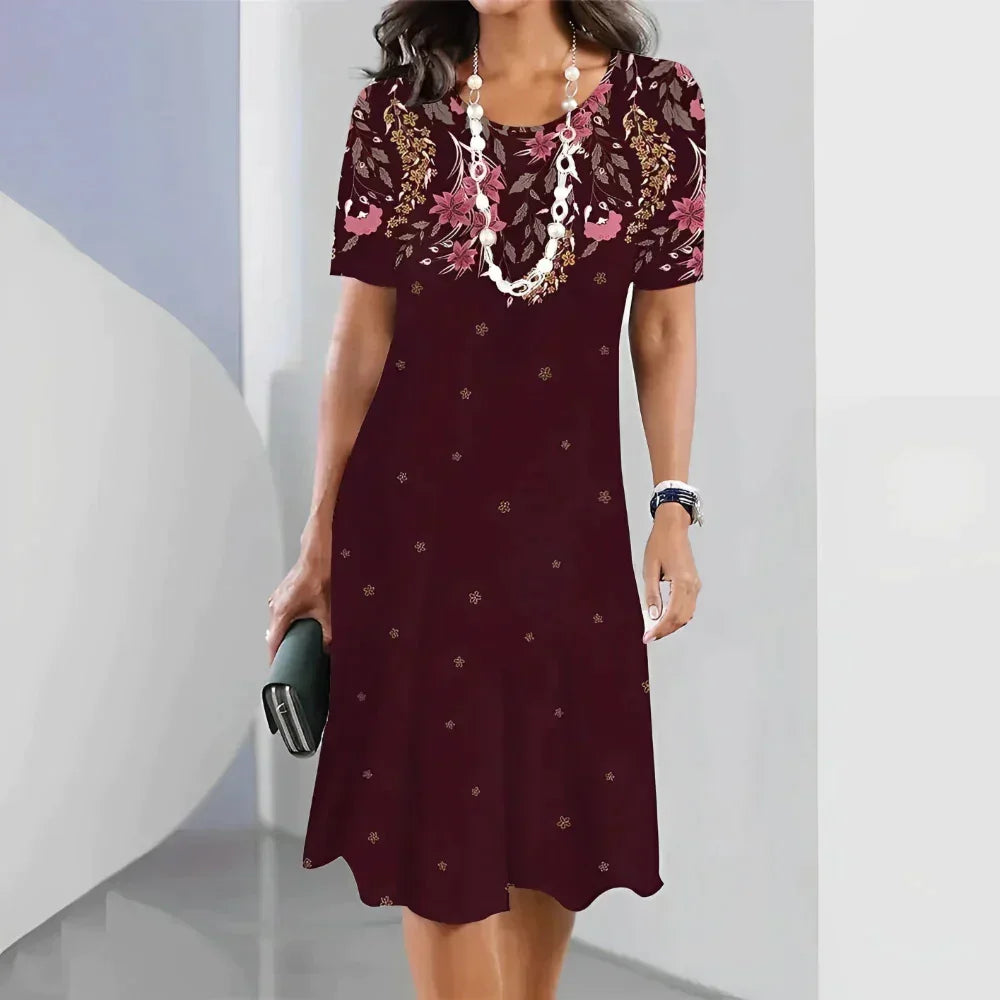 Vestido Soltinho Midi Heloísa – Elegância e conforto para o dia a dia