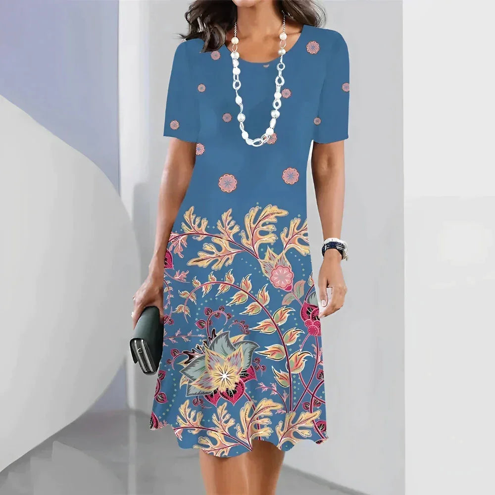 Vestido Soltinho Midi Heloísa – Elegância e conforto para o dia a dia