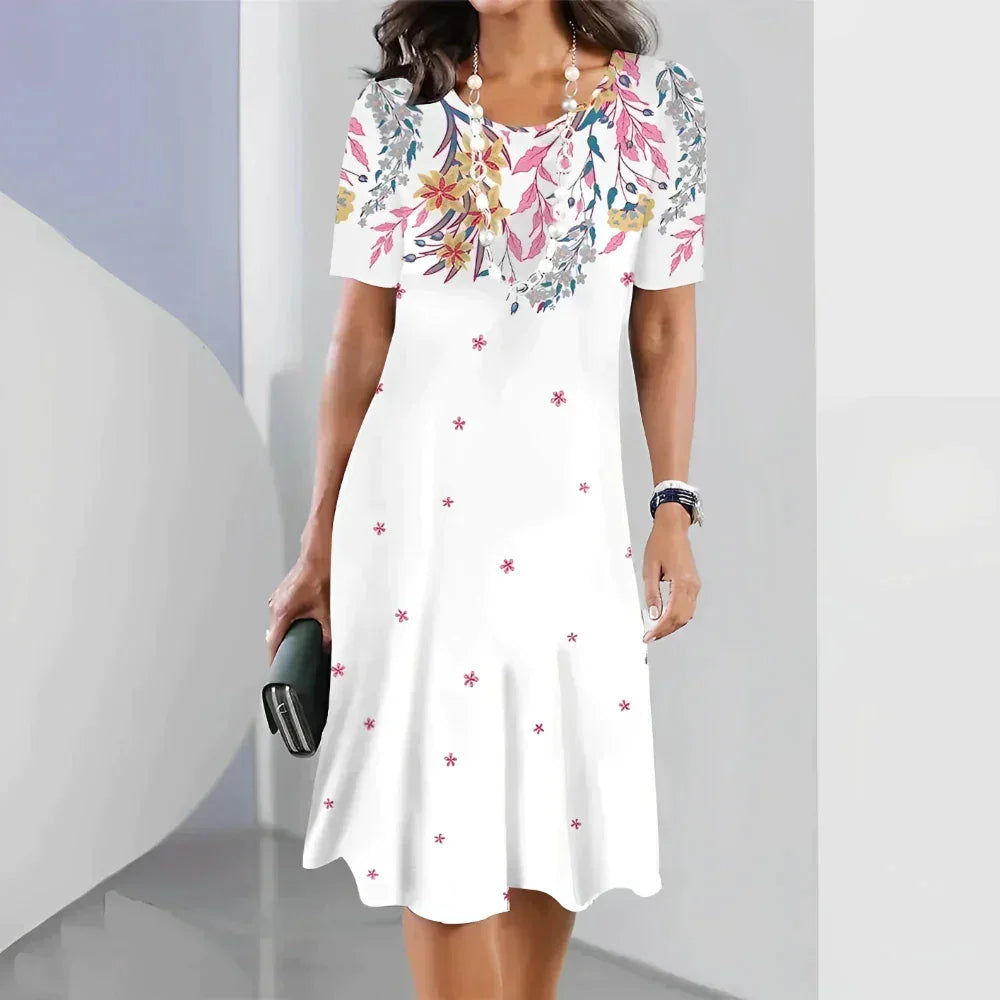 Vestido Soltinho Midi Heloísa – Elegância e conforto para o dia a dia