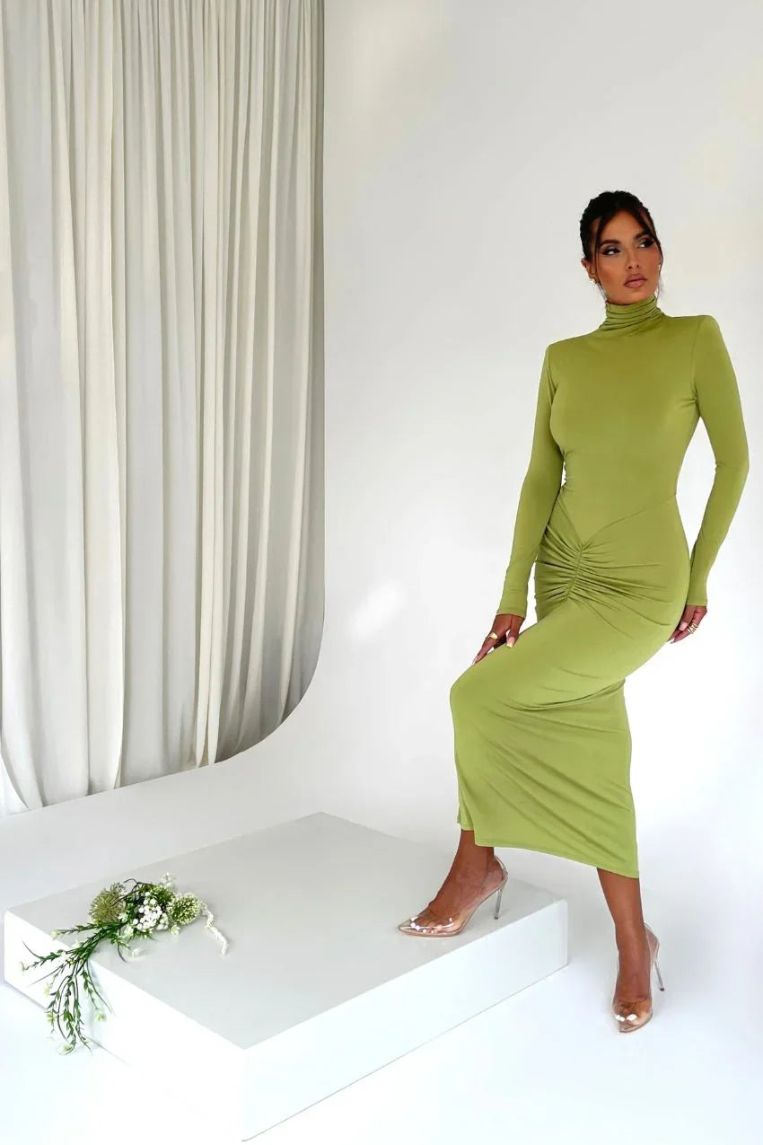 Vestido Verde Valentina – Versátil, leve e muito estiloso
