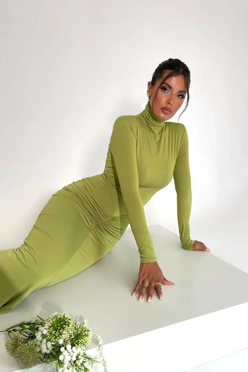 Vestido Verde Valentina – Versátil, leve e muito estiloso