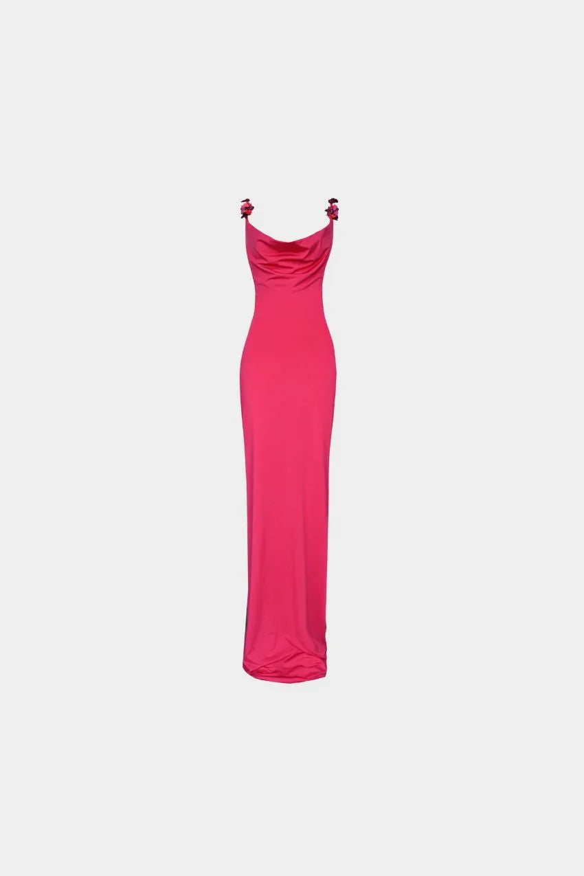 Pink Alessia Dress – Charm and lightness in one look
