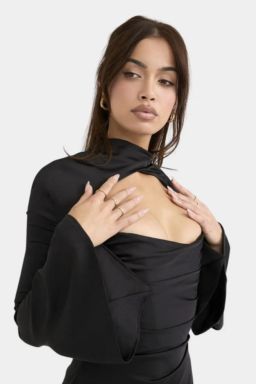 Alice Black Dress – Charming Look to Shine