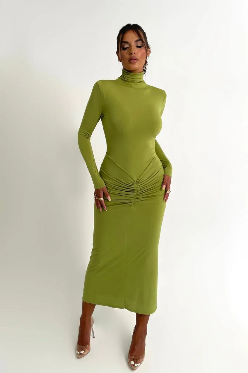 Vestido Verde Valentina – Versátil, leve e muito estiloso