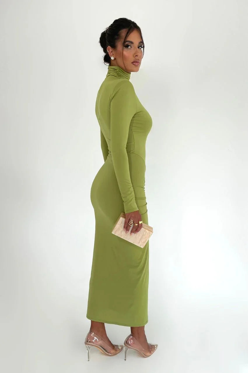 Vestido Verde Valentina – Versátil, leve e muito estiloso