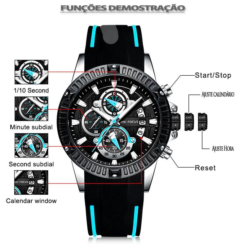 Relógio Masculino Mini Focus Summer - Sundian - Sundian
