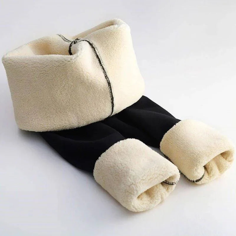 Leggings de polar térmico: tacto suave y aspecto encantador.