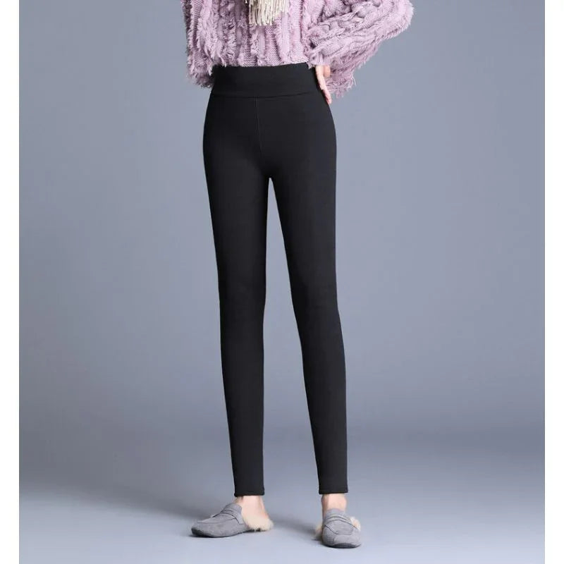 Calça Legging com Lã Térmica – Toque suave e visual encantador