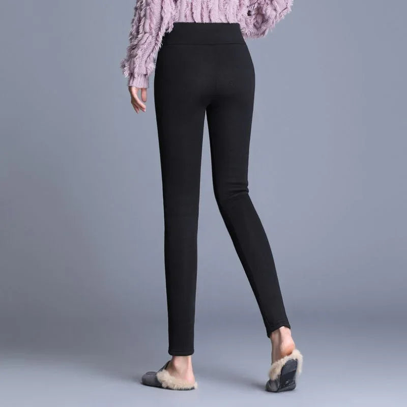 Leggings de polar térmico: tacto suave y aspecto encantador.