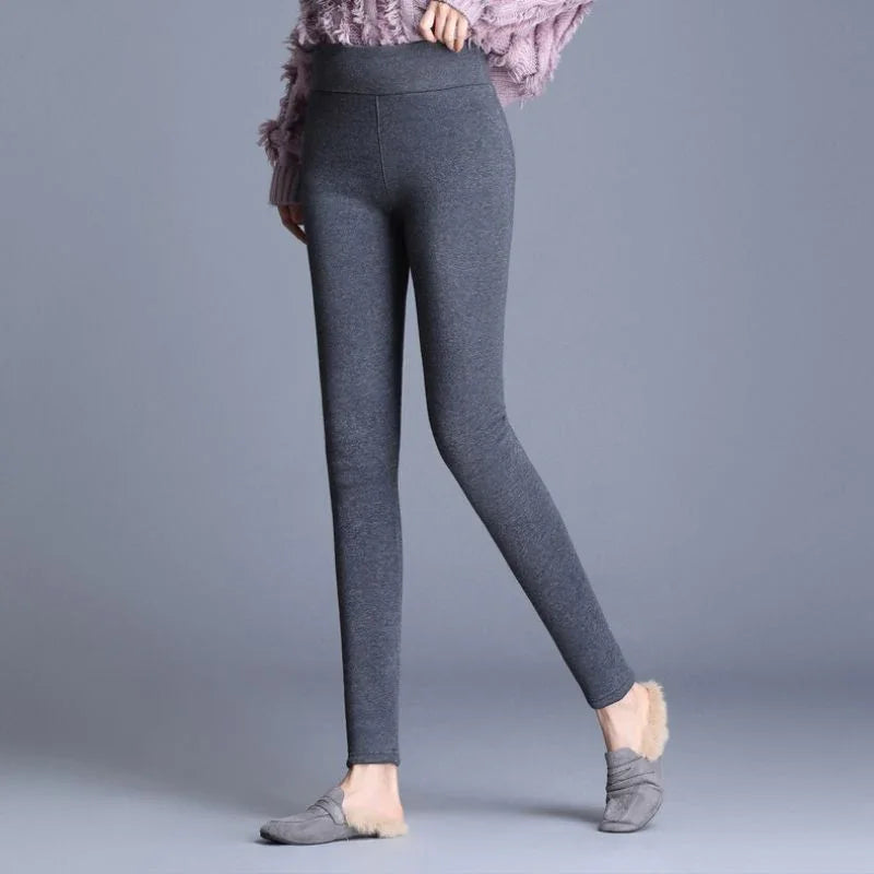 Calça Legging com Lã Térmica – Toque suave e visual encantador
