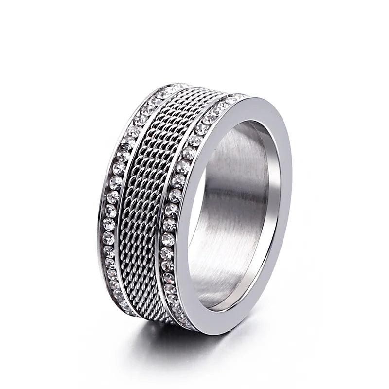 Anel Classic Zircônia Banhado a Ouro 18k - Sundian