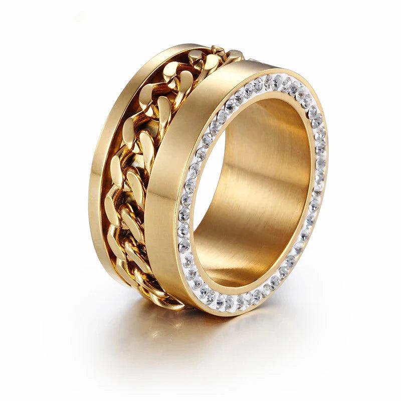 Anel Elos Banhado a Ouro 18k - Sundian