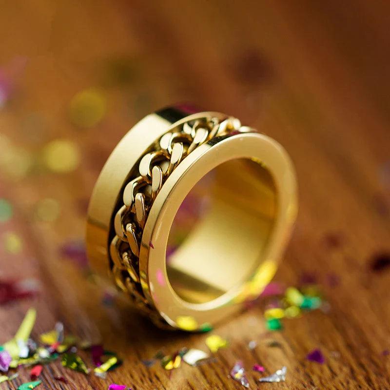 Anel Elos Banhado a Ouro 18k - Sundian