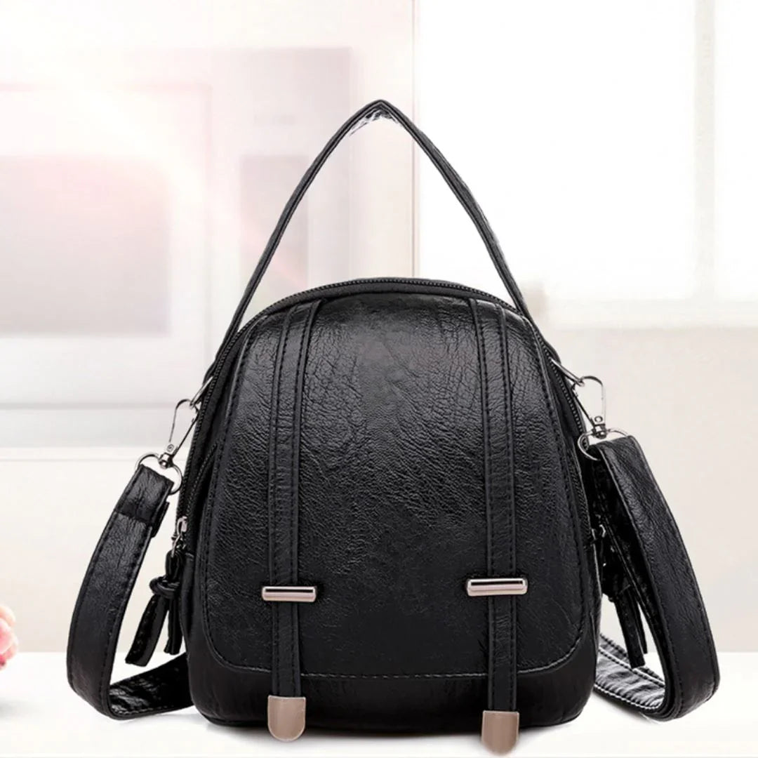 Bolsa de Ombro de Couro Mirella - Sundian