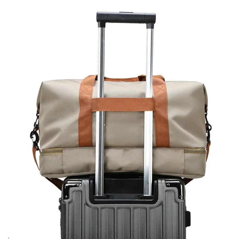 Bolsa de Viagem Feminina Reforçada Beichad – Visual encantador para brilhar - Sundian