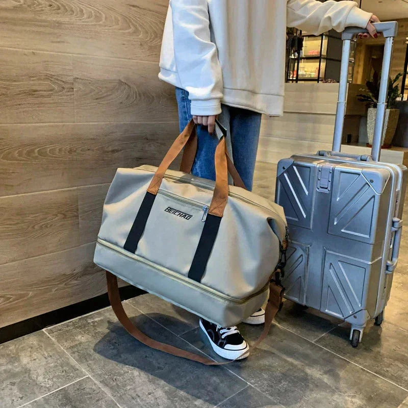 Bolsa de Viagem Feminina Reforçada Beichad – Visual encantador para brilhar - Sundian