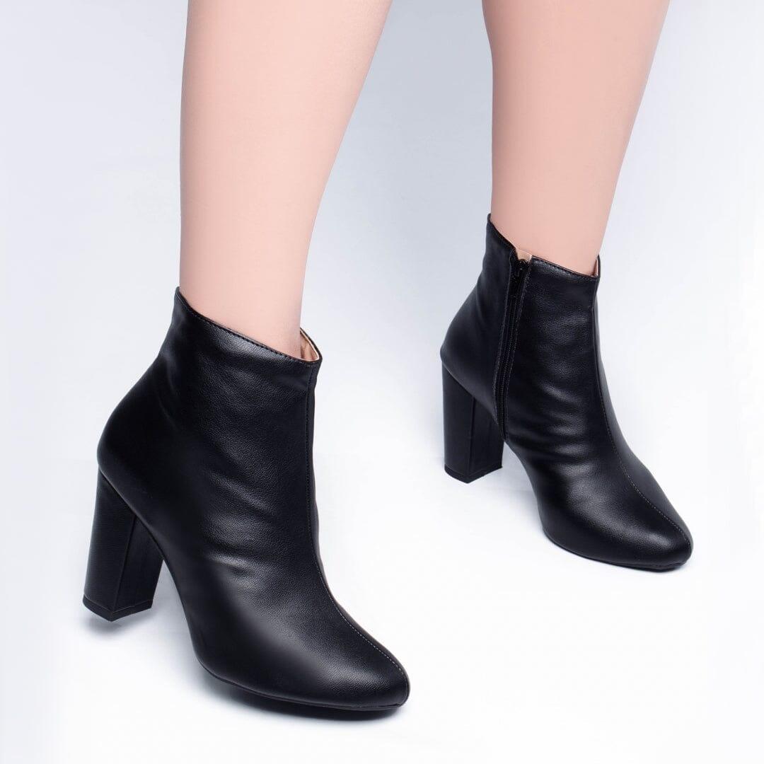 Bota Cano Curto Feminina Estilo Sombra - Sundian - Sundian