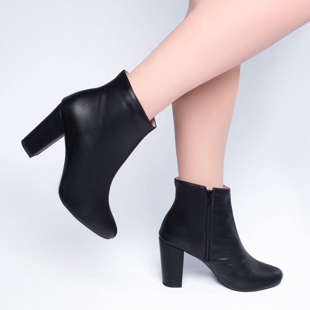Bota Cano Curto Feminina Estilo Sombra - Sundian - Sundian