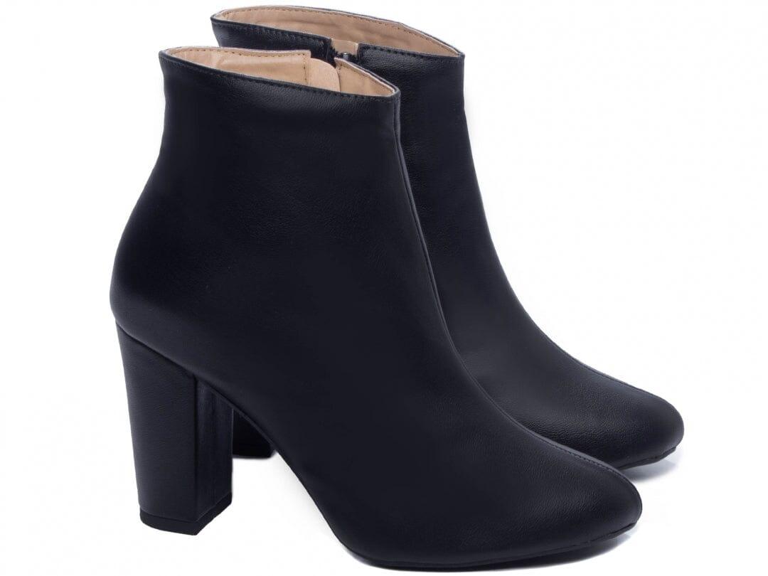 Bota Cano Curto Feminina Estilo Sombra - Sundian - Sundian