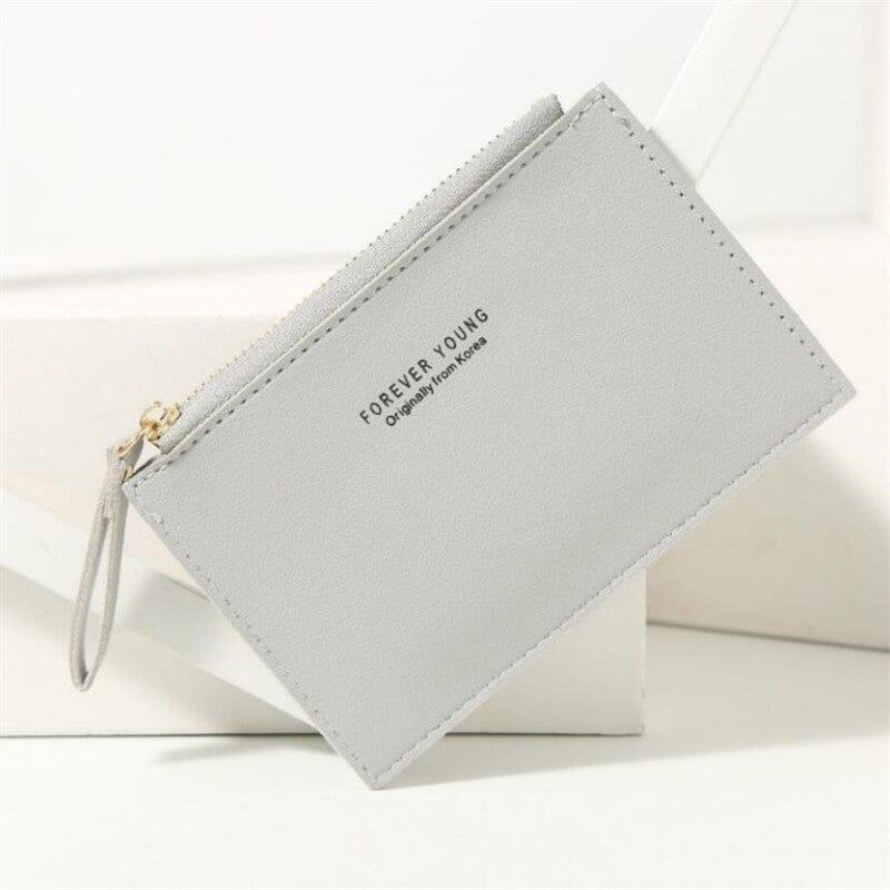 Small Women's Wallet with Zipper – Modern design with a classic touch