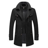 Casaco Masculino Europeu Elegante – Design moderno com toque clássico