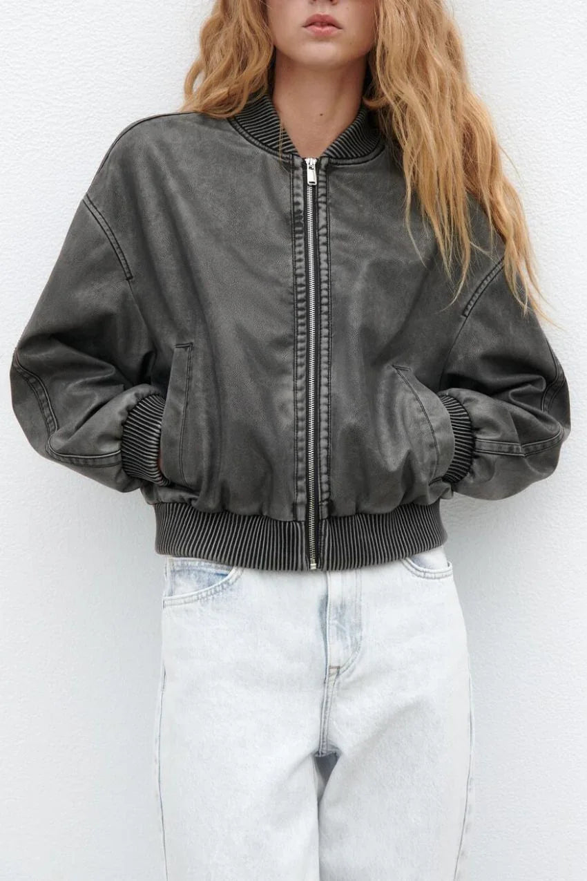 Jaqueta Bomber Locomotiva – Design moderno com toque clássico