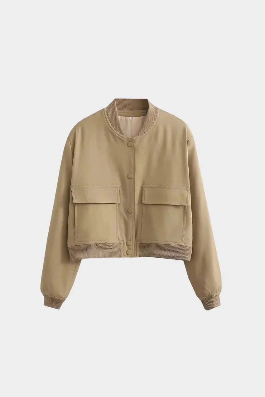 Jaqueta Casaco Feminino Bomber – Charme e leveza em um só look