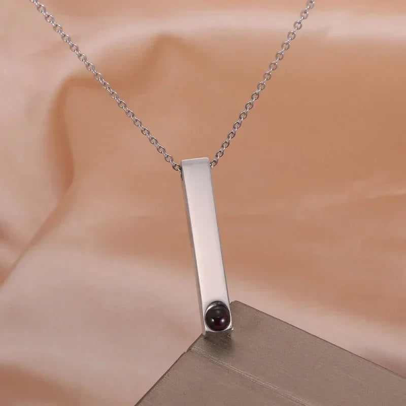 Eternidad - Collar con foto personalizado