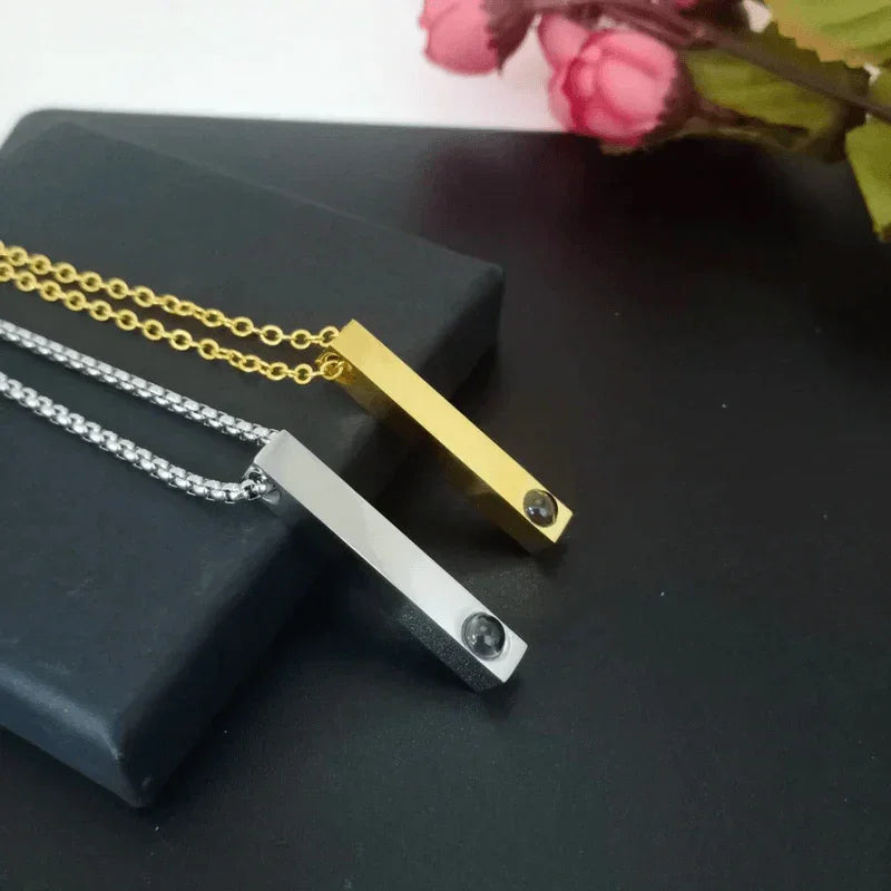 Eternidad - Collar con foto personalizado