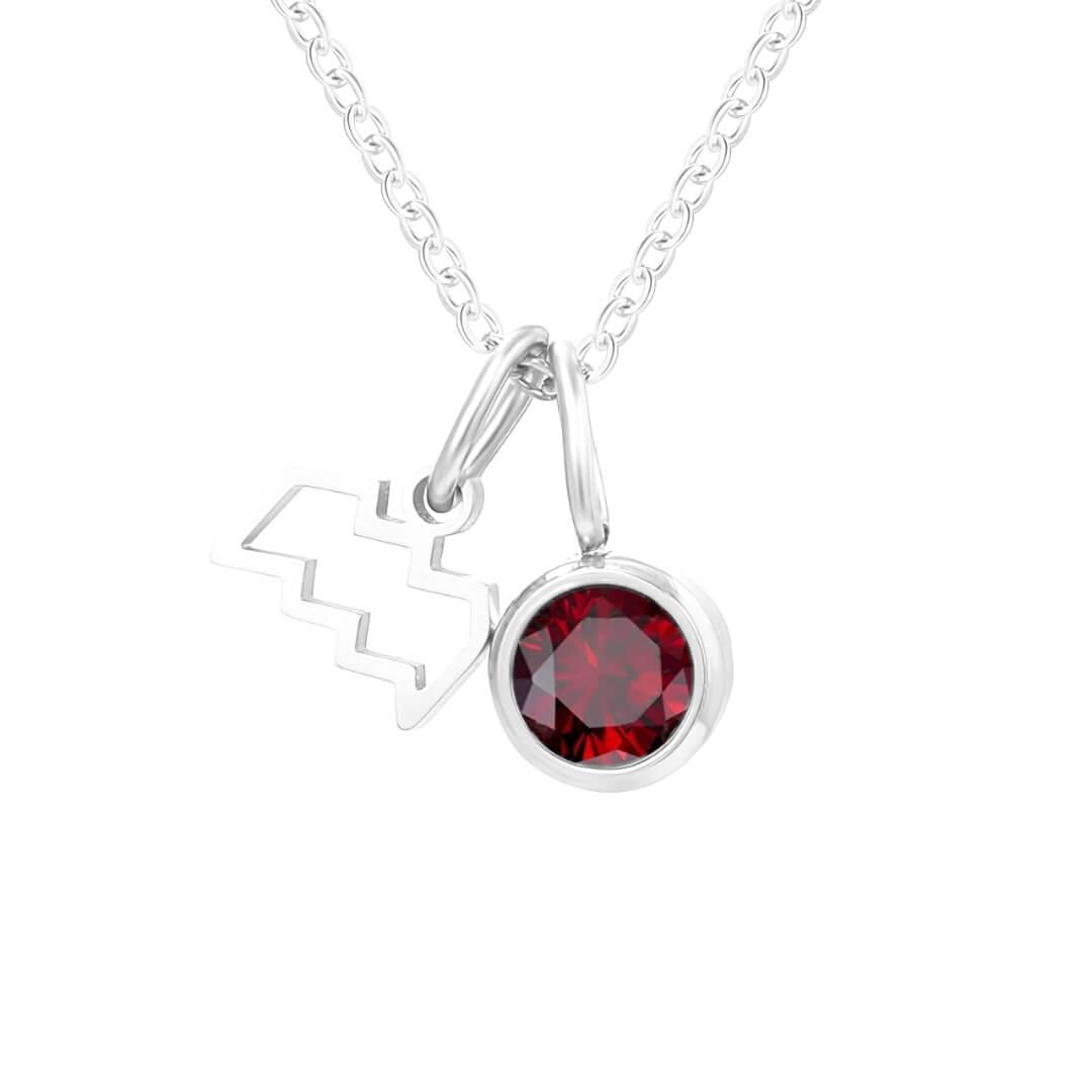 Colar Signos com Pedra Banhado em Ouro 18k - Sundian - Sundian