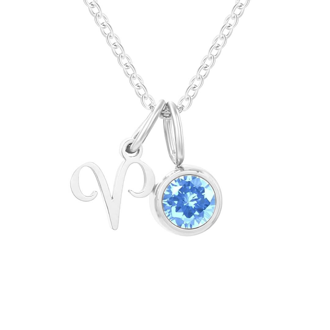 Colar Signos com Pedra Banhado em Ouro 18k - Sundian - Sundian