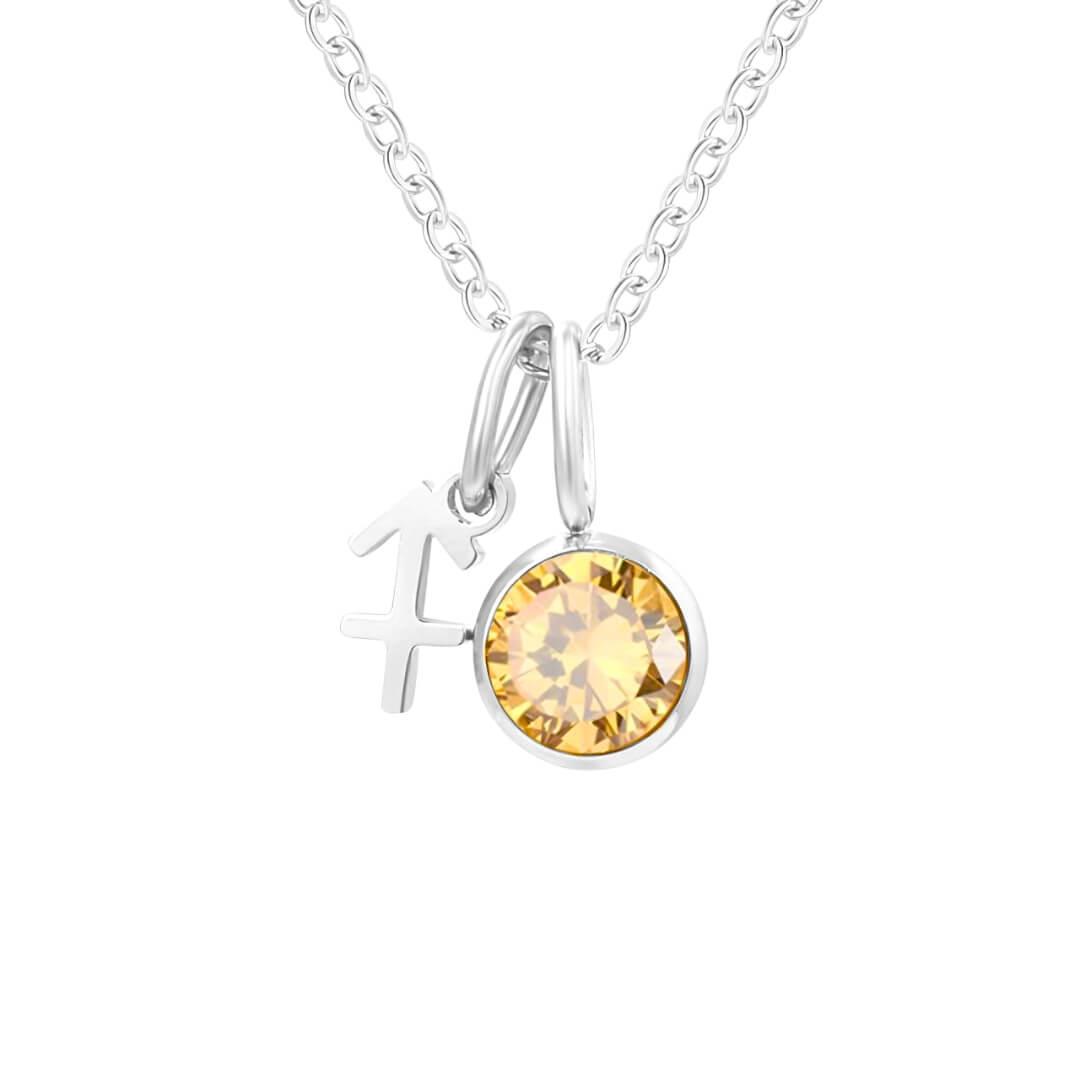 Colar Signos com Pedra Banhado em Ouro 18k - Sundian - Sundian