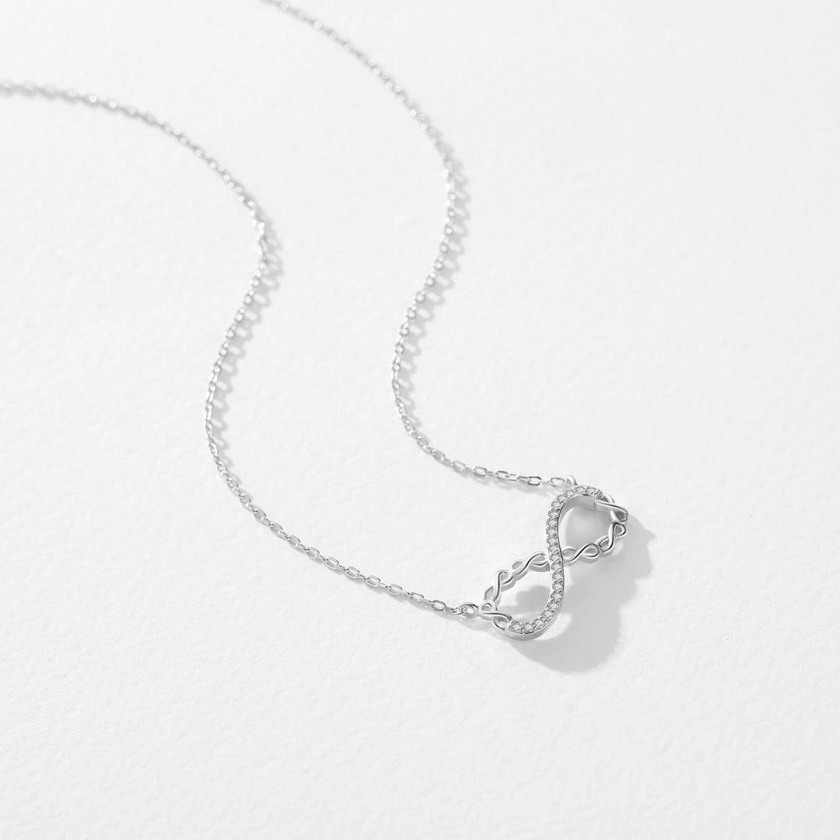 Colar Amor Infinito Prata 925 - Sundian - Sundian