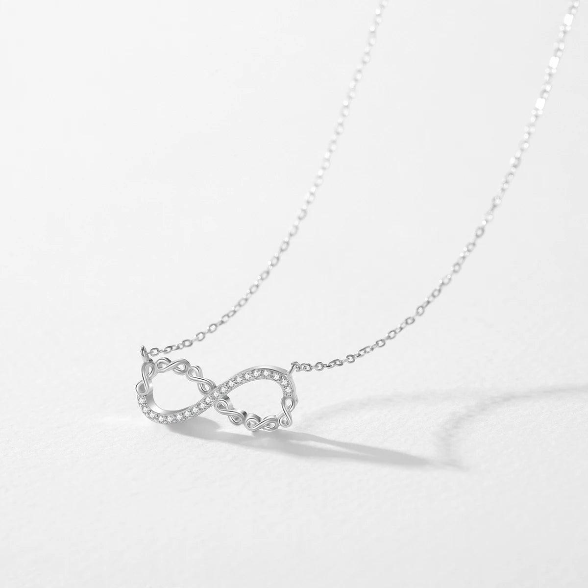 Colar Amor Infinito Prata 925 - Sundian - Sundian