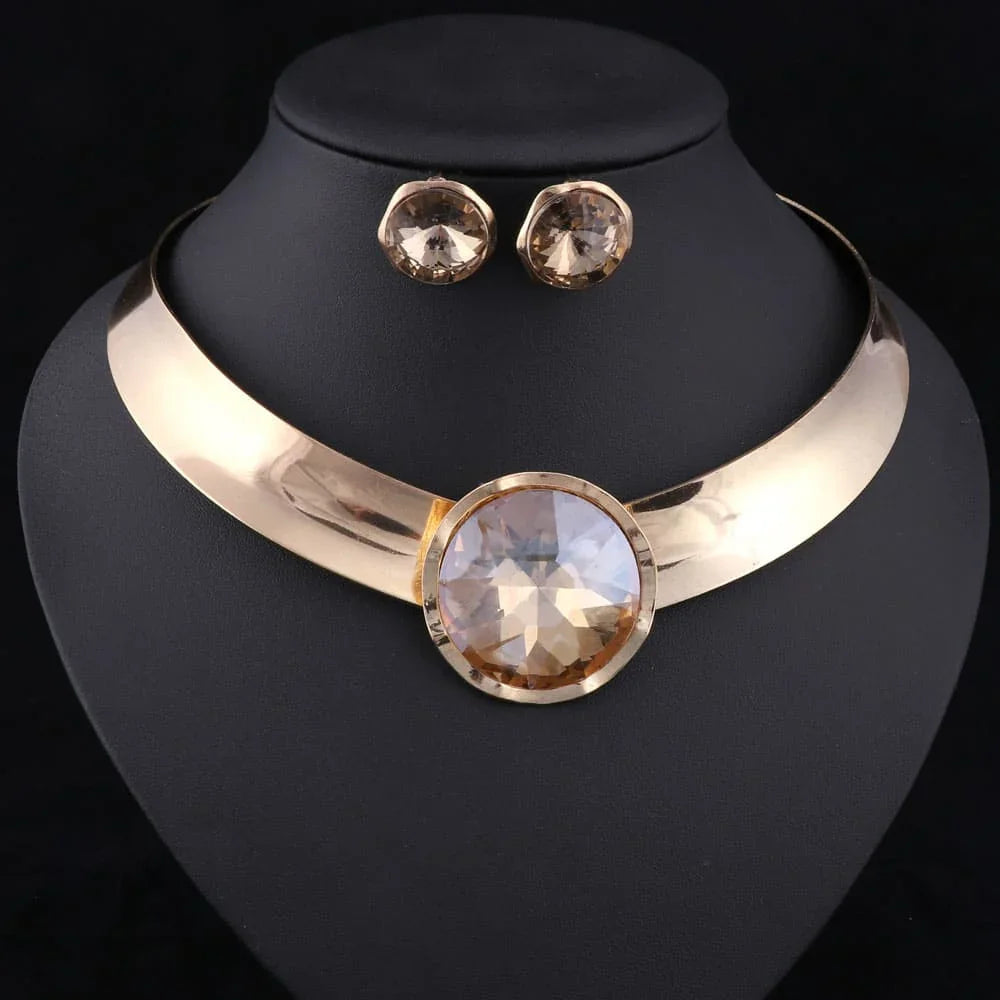 Conjunto de Joias Colar e Brincos - Lauren