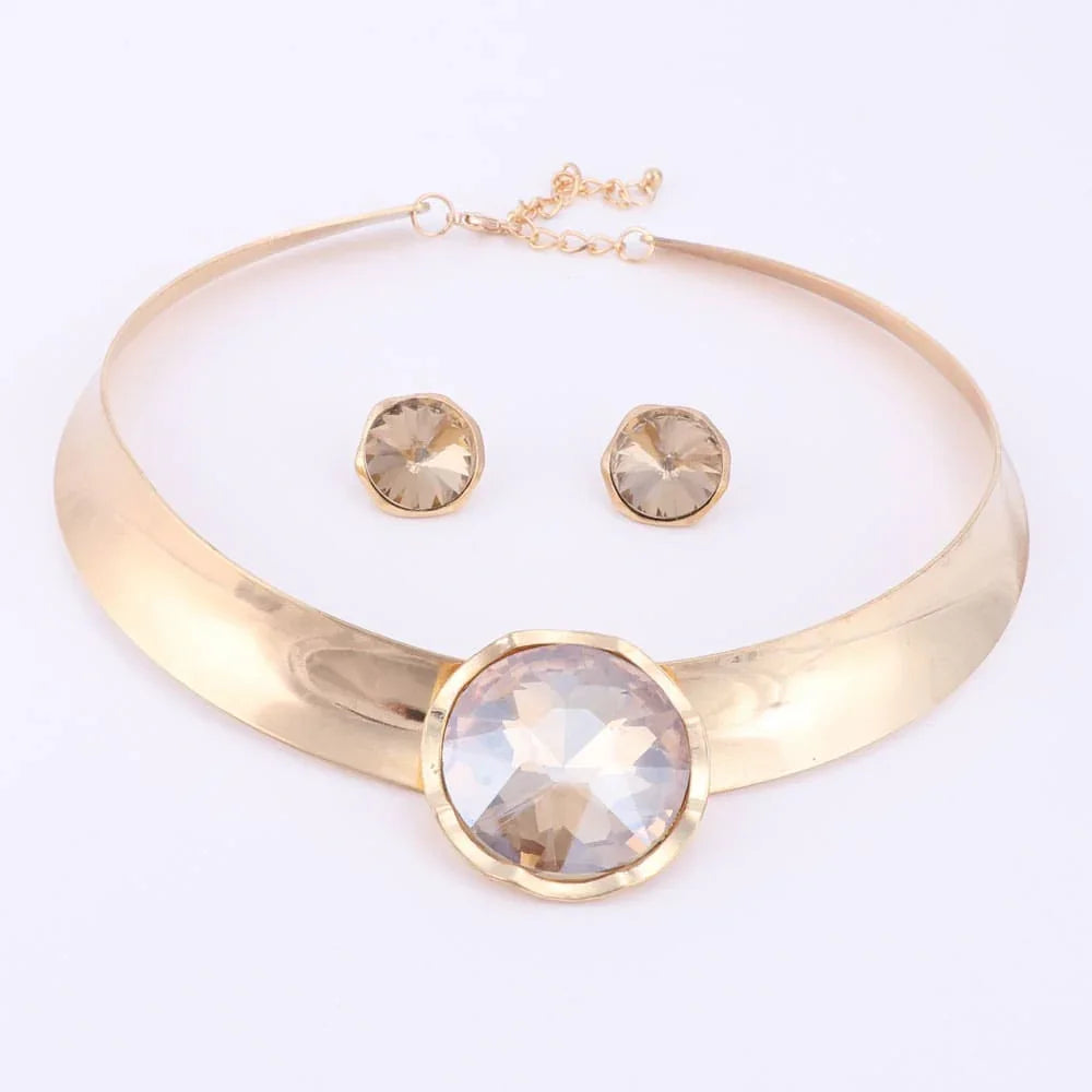 Conjunto de Joias Colar e Brincos - Lauren