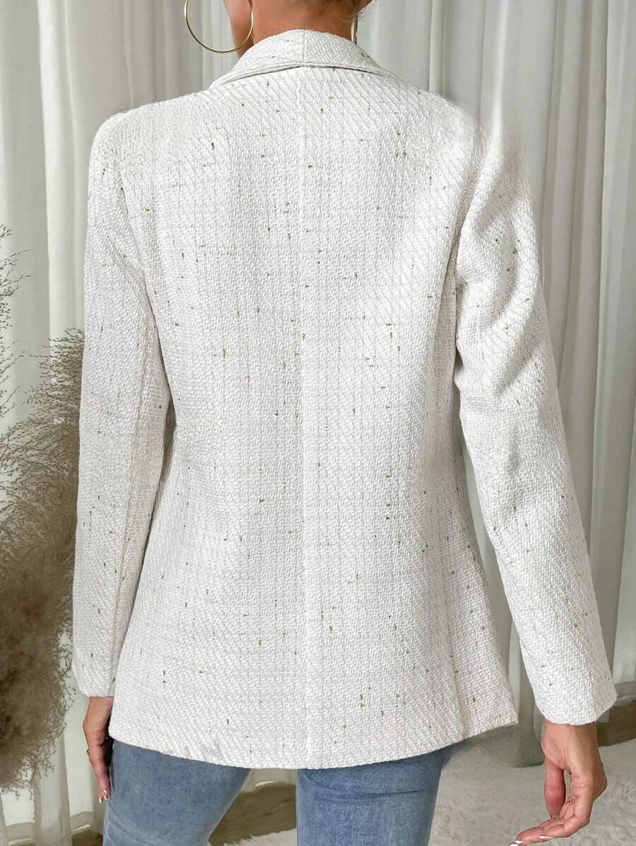 Blazer Feminino Casual em Linho Elegância Sutil - Sundian