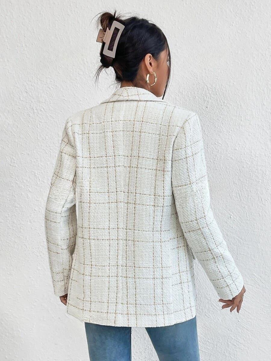 Blazer Feminino Casual em Linho Elegância Sutil - Sundian
