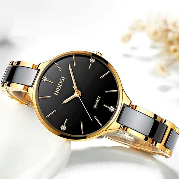 Relógio Feminino de Luxo Nibosi Fino Diamond - Sundian - Sundian