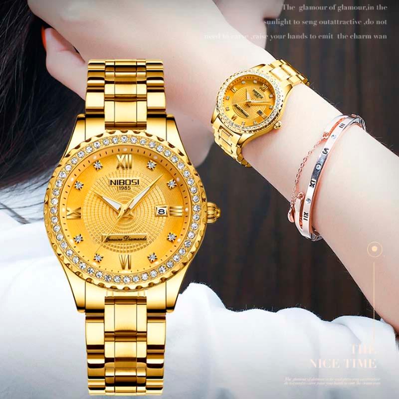 Relógio Feminino Nibosi Stilus - Sundian - Sundian