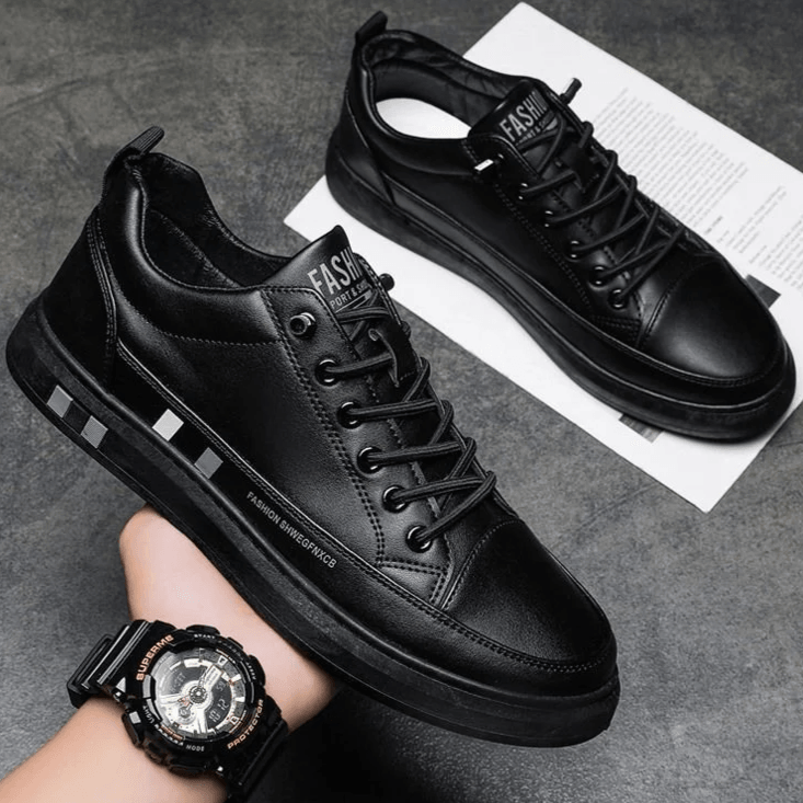 Tênis Masculino Flat - Couro Legítimo - Sundian - Sundian